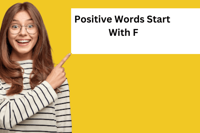 Positive Words Start With F